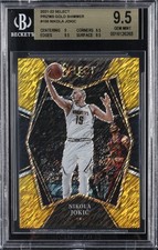 2021-22 SELECT PRIZMS GOLD SHIMMER #109 NIKOLA JOKIC BGS 9.5