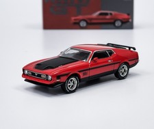 Ford Mustang Mach 1 Race Red 1971 - Mini GT 1:64
