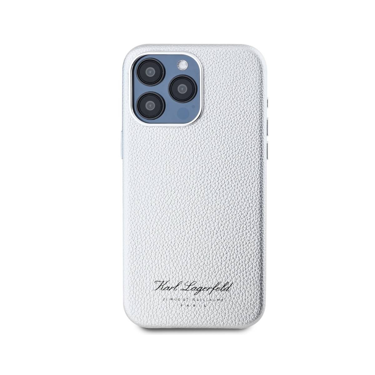 Coque Karl Lagerfeld iPhone 15 Pro Max Hotel RSG anti-glisse et résistante aux rayures