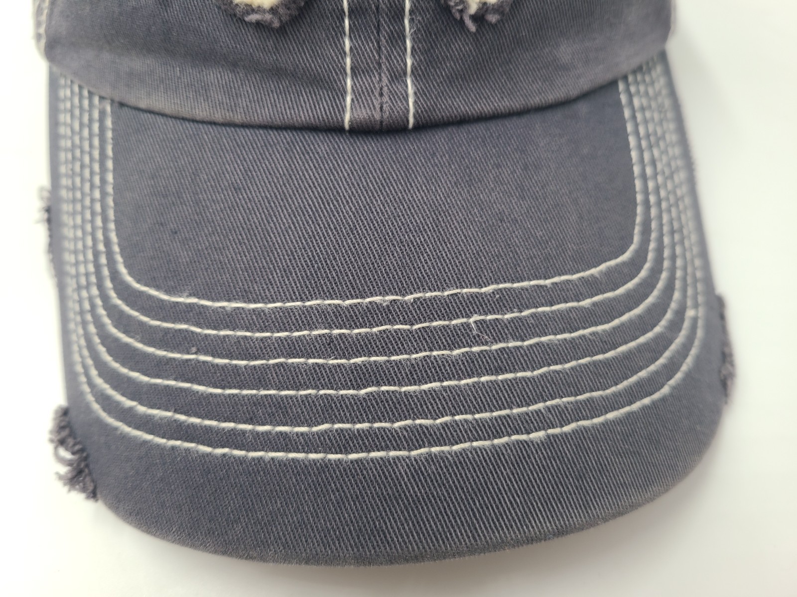 Atlanta Braves Twins Enterprise Franchise Distressed Perfect Fitted M Hat Cap