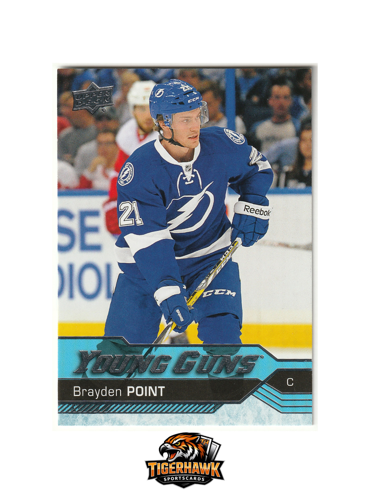 2016-17 Upper Deck Series 1 Young Guns BRAYDEN POINT #205 Rookie