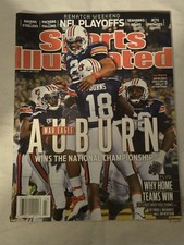 Sports Illustrated Auburn National Championship January 17 2011 Cam Newton Cover