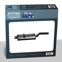 Auspuff Endtopf für Fiat Argenta