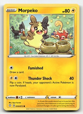 Morpeko Shining Fates 35/72