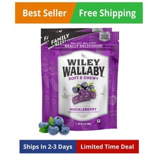 Licorice 24 Ounce Classic Gourmet Soft & Chewy Australian Huckleberry Licoric...