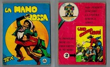 TEX n. 1 LA MANO ROSSA Edizioni Araldo 1964 L. 200 non spillato censurato
