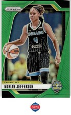 2024 Panini Prizm WNBA #131 Moriah Jefferson Green Prizms