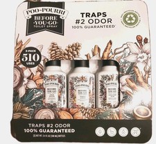 Poo-Pourri Toilet Spray Variety 3 Pack 3 - 3.4 oz Bottles Eliminates Odor New