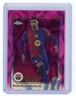 2024 Topps Chrome UEFA Club Competitions Pink Refractor Ronald Araujo 061/250 FC