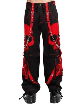 Tripp NYC Hose - Scare Pant totenschädel Punk Ketten