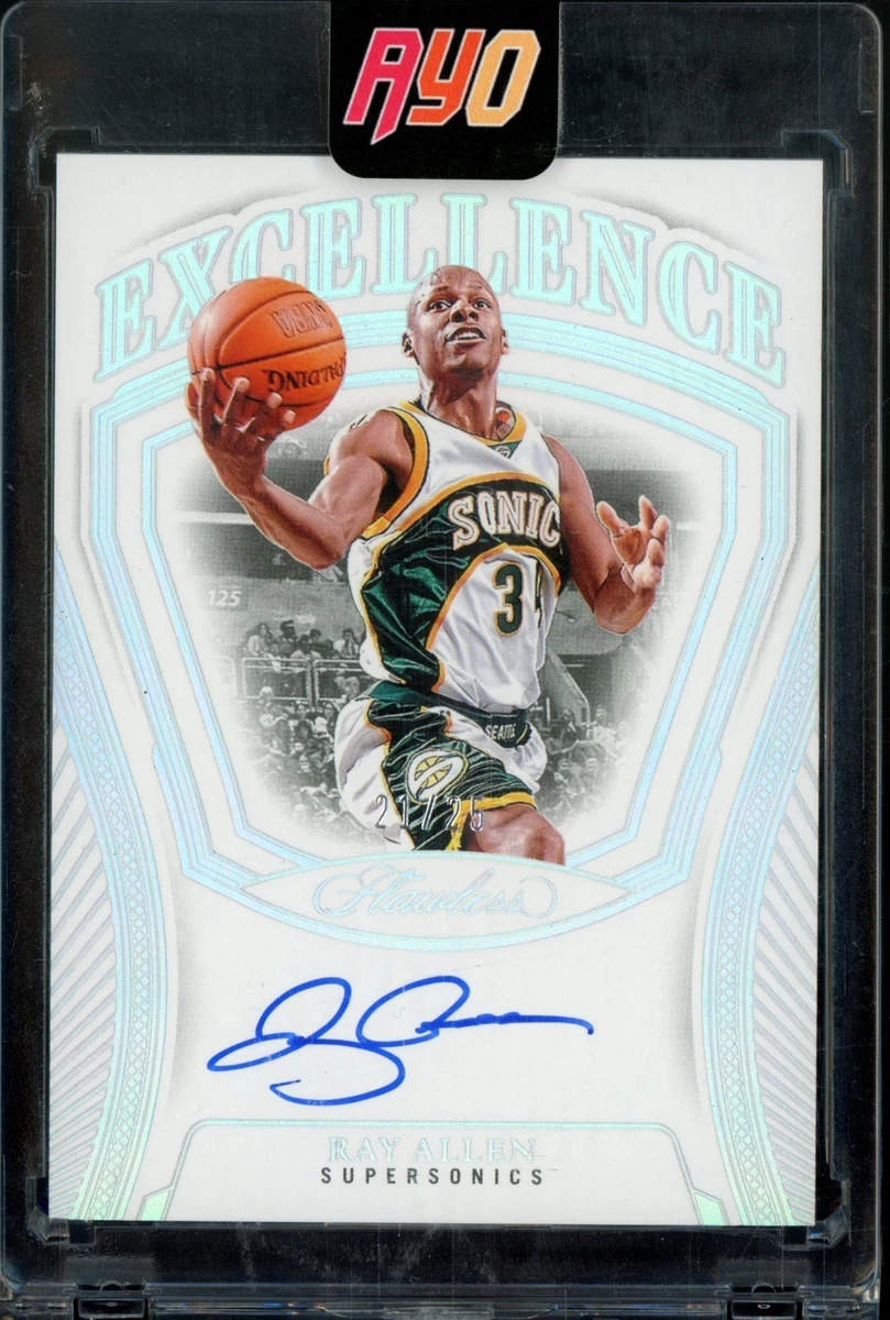 Ray Allen Basketball Boston Celtics Autographed Sports  display picture 1