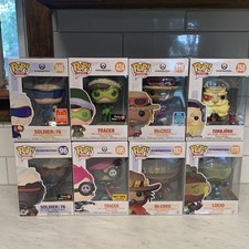 Funko Pop! Games HUGE Overwatch Lot 8 Soldier:76 Tracer McCree EXCLUSIVES