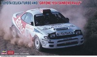 Hasegawa 20466 - 1/24 Toyota Celica Turbo 4WD, Grifone 1994 Sanremo Rally - Neu