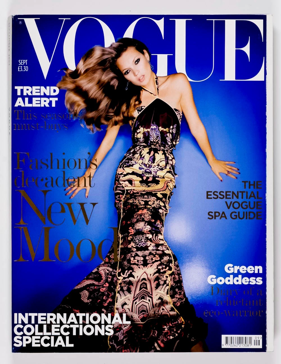 Kate Moss ELISE CROMBEZ Anita Pallenberg VOGUE September 2004 21st