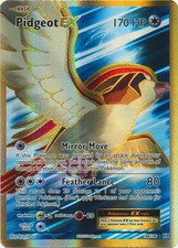 Lightly Played Pidgeot-EX - 104/108 - Full Art Ultra Rare Pokemon Evolutions on eBay