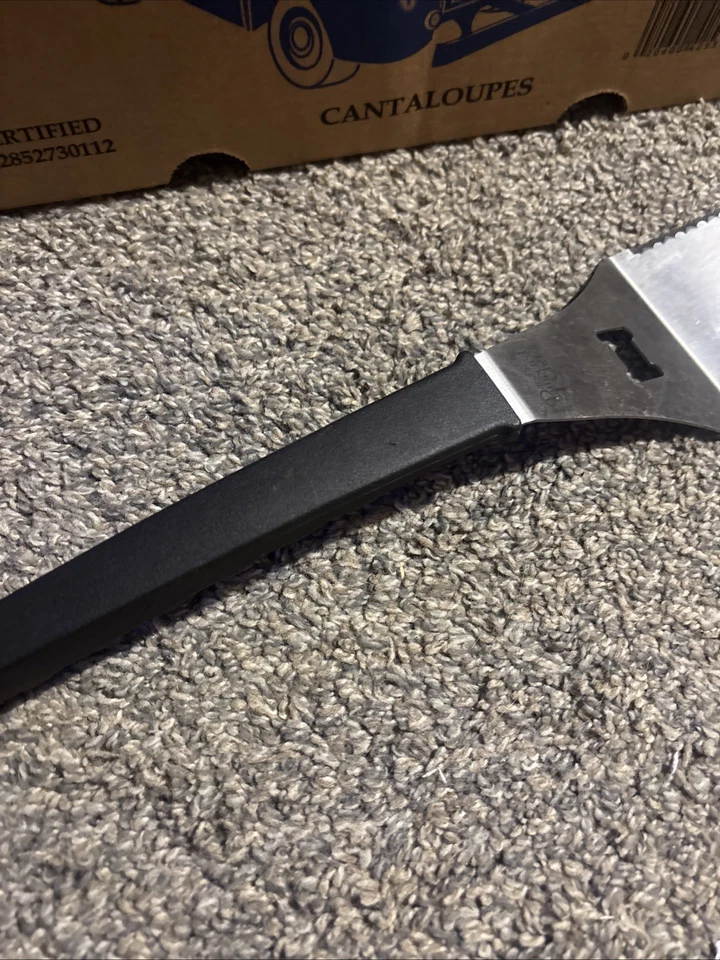 Шпатель для барбекю The Pamped Chef Bar-B-Boss из нержавеющей стали инструмент для гриля без крышки - Изображение 3 из 4