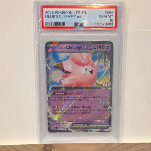 Lillie's Clefairy ex graded PSA 10 for sale on eBay