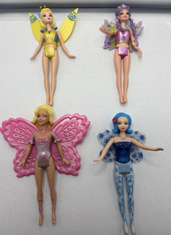 Barbie Fairytopia - Lot of 4 Mattel Dolls