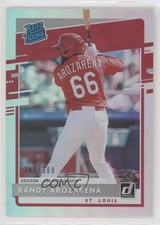 2020 Panini Donruss Rated Rookie Season Stat Line /300 Randy Arozarena #51 00k5
