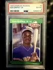 1989 Donruss the Rookies Ken Griffey Jr #3 (RC) PSA 6 New Slab!