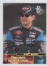 2003 Press Pass Driving Sensation Platinum Kurt Busch #P58 0s5