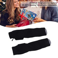 2-Heated Socks Rechargeable Electric Warming Socks Foot Leg Warmers
