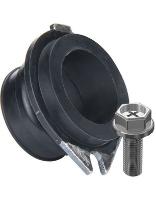 Garbage Disposal Parts for Insinkerator, 75499 Flex Coupler Rubber Black 