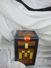 McDonald  s 2025 Minecraft Adult Happy Meal Toy Big Mac With Unused Card