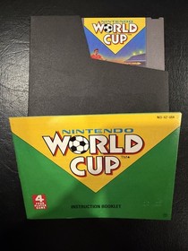 Nintendo Entertainment System NES - World Cup Soccer - 1990 Untested Storage