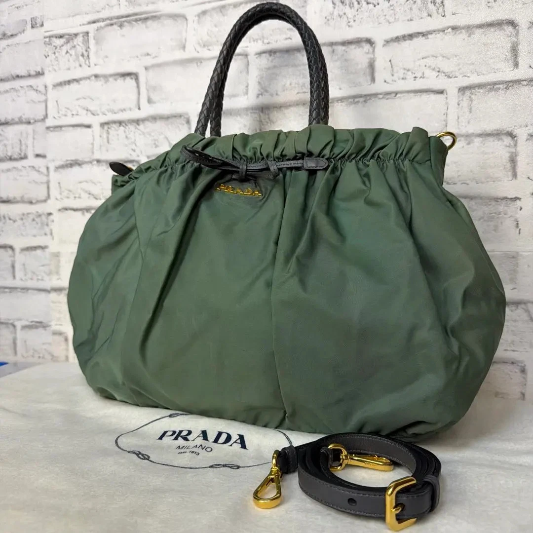 PRADA Bow Nylon Exterior Bags & Handbags for Women for sale | eBay