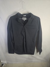Express 1MX Men Extra Slim Fit Button Up Long Sleeve Shirt L 16-16.5 Black
