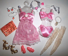 %**Schöne Barbie Kleidung+Accessoires*Dessous*Strümpfe*Schmuck*Schuhe*Tasche**%