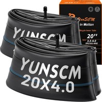20X4 Fahrrad Schlauch Av32Mm Schrader Ventil 2 StüCk