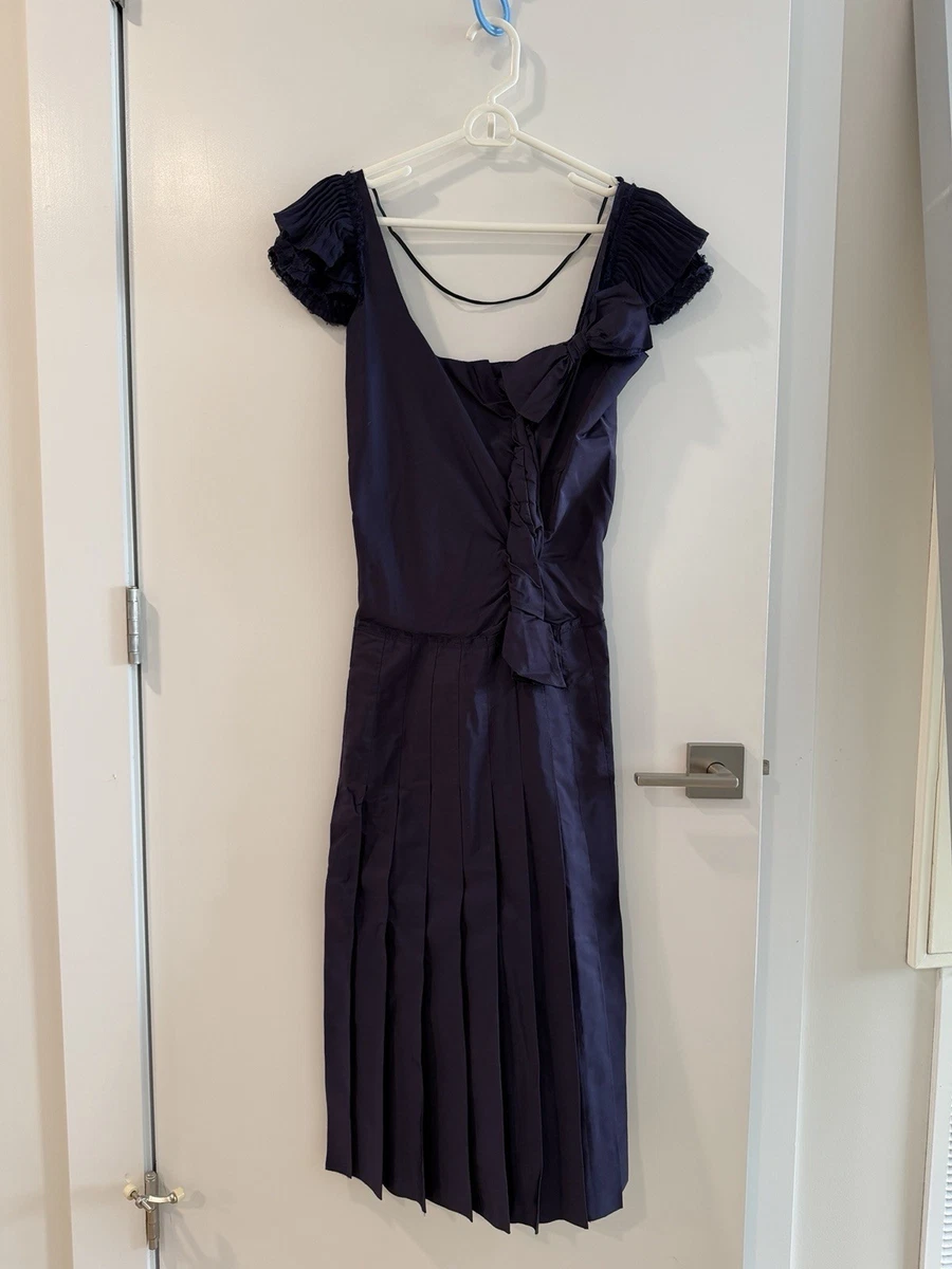 elegant prom nails for black dress Silk Dress - Prada - Women