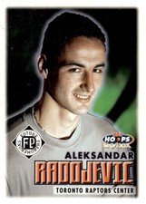 1999 Fleer/Skybox NBA Hoops Card #182 Aleks Radojevic Raptors Future Phenomenons