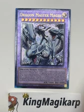 1st Edition Ultimate Rare Dragon Master Magia RA04 EN055 Qtr. Century Stampede