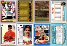 Dwight Evans 4 Card Lot - Boston Red Sox Hall of Fame HOF Baltimore Orioles