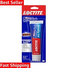 Loctite Power Grab Express 3 Fl Oz Squeeze Tube - All Purpose Adhesive for DIY