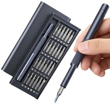 [2026 Upgraded] TOOWitt 24-in-1 Small Precision Screwdriver Set, Black