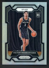 2023-24 Panini Silver Prizm #136 Victor Wembanyama Spurs RC Rookie