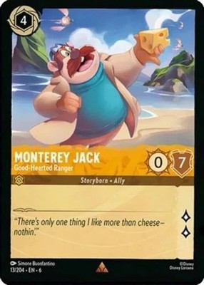 Monterey Jack 13/204 Regular Azurite Sea Disney Lorcana
