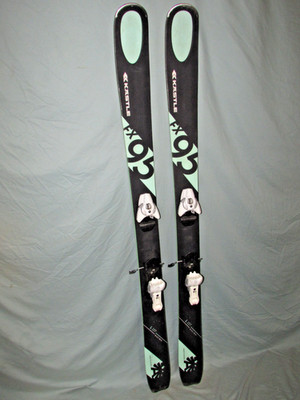    Kastle FX 95 W  women's all mountain skis 157cm w/ Salomon Z10 TI bindings~