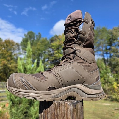 Salomon XA forces JUNGLE Earth Brown Tactical Boots Size 6 Men / 7