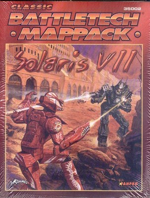 Battletech Mappack Solaris VII, 10 maps / 10 Karten, FP35002