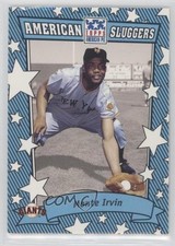 2002 Topps American Pie American Sluggers Blue Monte Irvin #AS-MI HOF 1q9