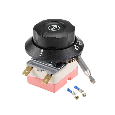 NC 250V 16A 110C Temperature Control Switch Capillary Thermostat 0.7m