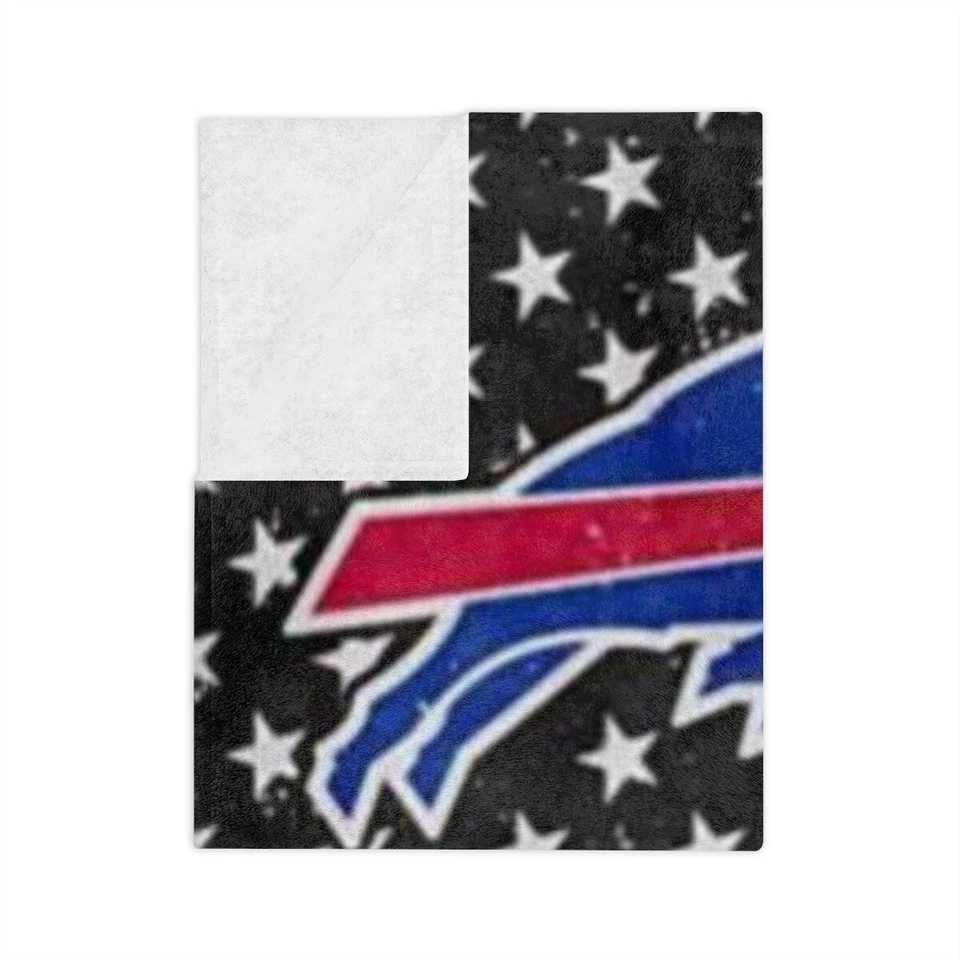 Cobertor de Pelúcia Bills America 60" x 84" Itens Exclusivos - Imagem 4 de 4