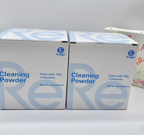 Set Of 2 Boxes Cleaning Powder 48 pcs KANGEN ENAGIC Alkaline Water LEVELUK 96P - Picture 5 of 9