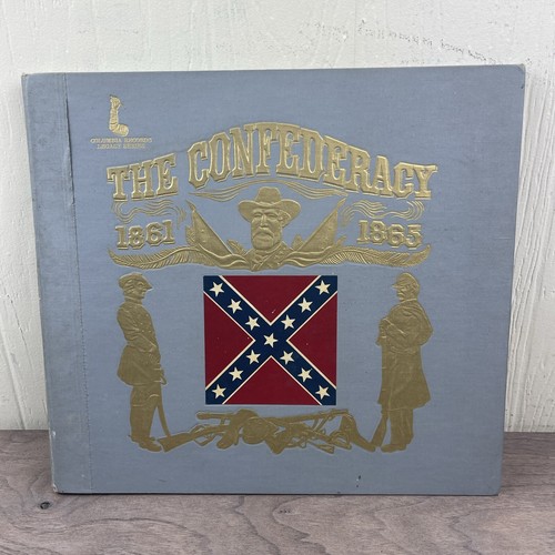 The Confederacy 1861-1865 Vinyl Record Set Richard Bales Bruce Catton Columbia