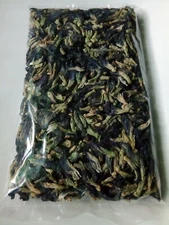 DRIED BUTTERFLY PEA Flower 100% PURE Organic Natural Herbal Tea Blue Drink 100g